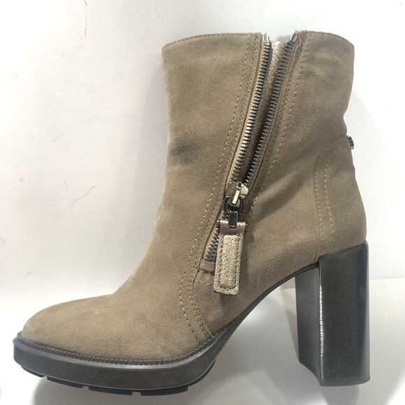 Aquatalia Ilenia Gray Suede Ankle Boots Size 10 Women’s MSRP $495 - Picture 6 of 16
